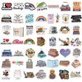 thumbnail image 5 of 100 Packs Bulk Book Stickers Water Bottles Laptop Phone Motorcycle Computer Guitar Skateboard Hydroflasks Inspirational, 5 of 5
