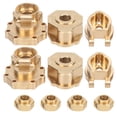 thumbnail image 1 of RC Brass Counter Weight Set, Strong Brass RC Rear Portal Drive Housing 1/10 RC Brass Counter Weight Set  For Home, 1 of 8
