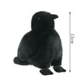 thumbnail image 3 of Loespoir Realistic Crow Plush Toy, Simulation Animal Doll with Soft Feathers, Nature Themed Educational Collectible for Halloween Decor and Display, 3 of 9