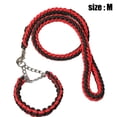 thumbnail image 2 of Conjunto de collar y correa para perro, correa de cuerda y collar de adiestramiento para perros pequeños, medianos y grandes., 2 of 5