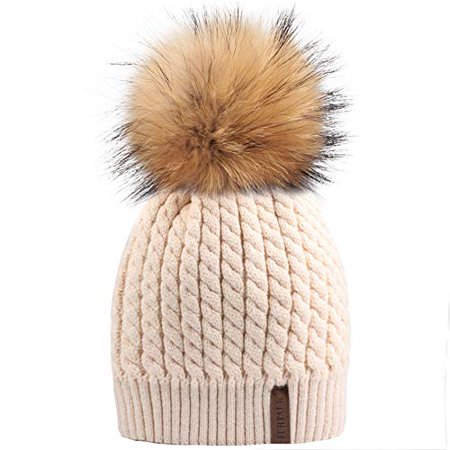 Winter Beanie Hats For Women Furtalk Womens Warm Knit Fur Bobble Pom Pom Hat Walmart Canada Winter Beanie Hats For Women Furtalk Womens Warm Knit Fur Bobble Pom Pom Hat Walmart Canada