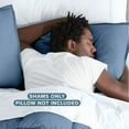 thumbnail image 5 of Bare Home Pillow Sham Set - Premium 1800 Collection - Double Brushed - King, Coronet Blue, 5 of 9