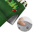 thumbnail image 5 of Yiaed Merry Christmas Print Bathroom Mat Set 2 Pieces Mat Anti-Skid Pad Ultra Soft and Absorbent Bathroom Bath Mat Contour Bath Rugs for Toilet Base, 5 of 6