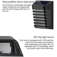 thumbnail image 3 of Matsuzay Luz de pared solar IP54 Atmósferas impermeables Lámpara de brillo Herramienta de iluminación de paisaje de jardín para Patio Park Street Iluminación y accesorios Tipo 2 Matsuzay HA072977-03, 3 of 6