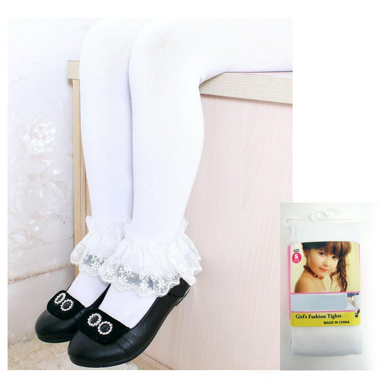 White top fashion tights