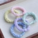 thumbnail image 3 of Anillo para el pelo de intestino delgado de tela de seda brillante de Sanrio, cuerda para el pelo hecha a mano, estilo dulce y fresco para niña, linda correa para el pelo, 3 of 5
