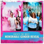 Gender Reveal Color Powder Packet Combo - 5 Pink/5 Blue Color Powder Packets