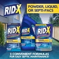 RIDX Septic Tank Treatment, 3 Month Supply Of Powder, 29.4oz, 100