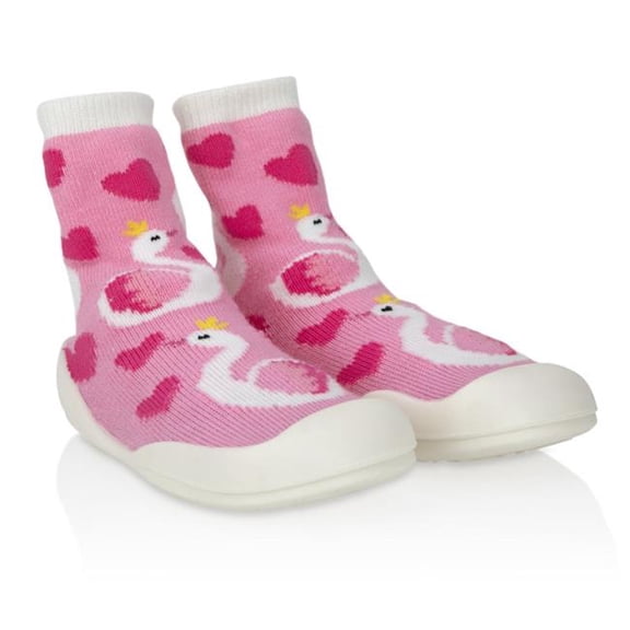 DDI 2339701 Nuby? Snekz Sock Shoes - Pink Swan Large Case of 24
