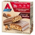 thumbnail image 5 of Atkins Chocolate Almond Butter Meal Bar 5pk, 5 of 9