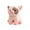A, variant on Spotted Pig Plush Toy for Kids - Soft Stuffed Animal with Pink Nose and Ears, Cute Sitting Pig Doll for Children's Gift – One Size (7.9 Inches)
