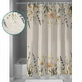 thumbnail image 3 of Small Stall Shower Curtain 36x72 Inch Narrow Half Size Daisy Botanical Bath Curtains Bathroom Decor Vintage Farmhouse Floral Waterproof Fabric Shower Curtain Set with Hooks 36 Inch, 3 of 6