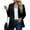 Z001-Black, variant on Womens Casual Blazer Jackets Long Sleeve Open Front Business Work Suit Jacket Solid Button Office Dressy Outerwear Coat