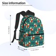 thumbnail image 4 of Haiem Cartoon Poodle Dog Lightweight Backpack for School, Classic Basic Water Resistant Casual Daypack for Travel with Bottle Side Pockets, 4 of 8