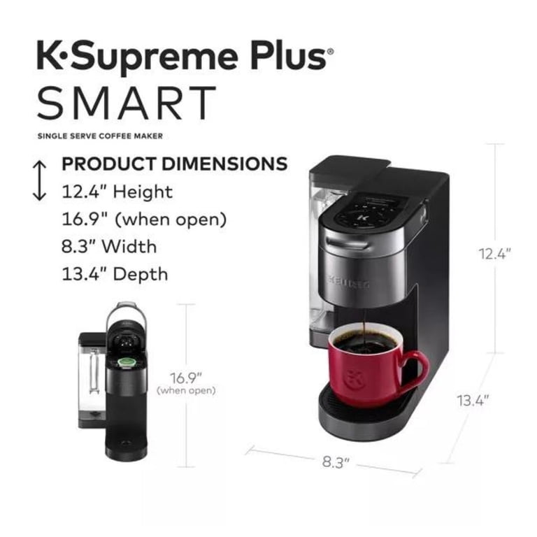 Free Shipping! Keurig K-Supreme Plus Smart Single Serve Coffee