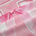 thumbnail image 5 of Manfei Pink Chic Bow Tie Blackout Curtains Set of 2 (38x54 Each),Initial Alphabet T Pattern Living Room Curtains, 5 of 6