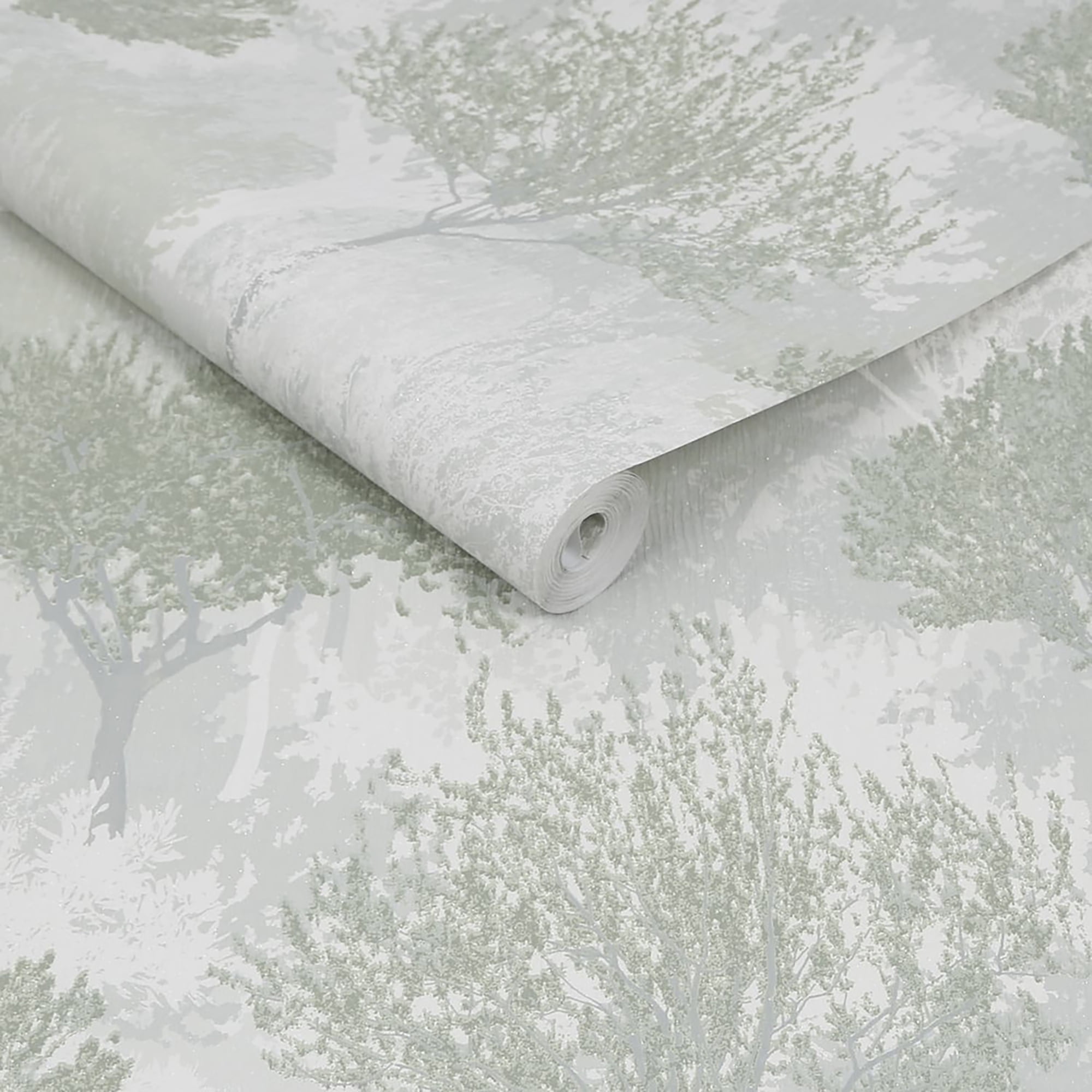 Birch Sage Wallpaper