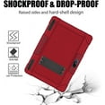thumbnail image 3 of Kebiory for Pritom M10 Inch Case, Heavy-Duty Drop-Proof Shock-Resistant Kids Friendly Protective case for QuntiCO Y10/Voger priorpad X100/Digiland Tablet DL1036/Gateway 10.1 HD Tablet (Red+Blue), 3 of 6