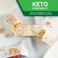 thumbnail image 5 of Atkins Birthday Cake Protein Meal Bar, High Fiber, Low Sugar, Meal Replacement, Keto Friendly, 5 Count, 5 of 11