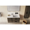 thumbnail image 2 of DAX Delta 24" Single Bathroom Vanity with Basin, Brown, 2 of 4