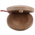 thumbnail image 2 of 2 Par de Instrumentos Musicales Flamencos de Madera Castañuelas de Madera Instrumento de Percusión de Color, 2 of 5