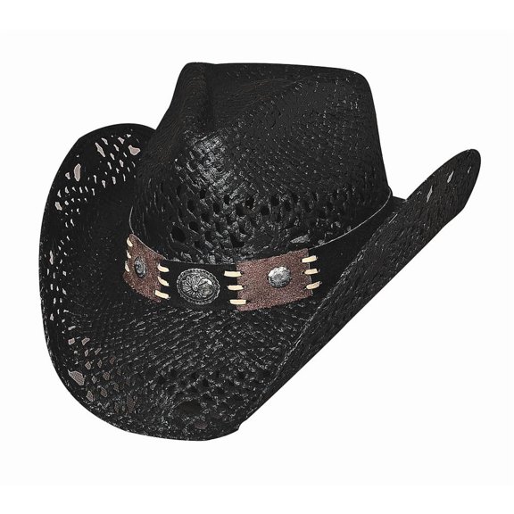 Bullhide Hats 2534Bl Run A Muck Collection Pure Country Large Black Cowboy Hat