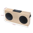 thumbnail image 4 of Wooden Wireless Speaker Fm Radio & Mp3 Player 4000Mah Portable Wireless, 4 of 7