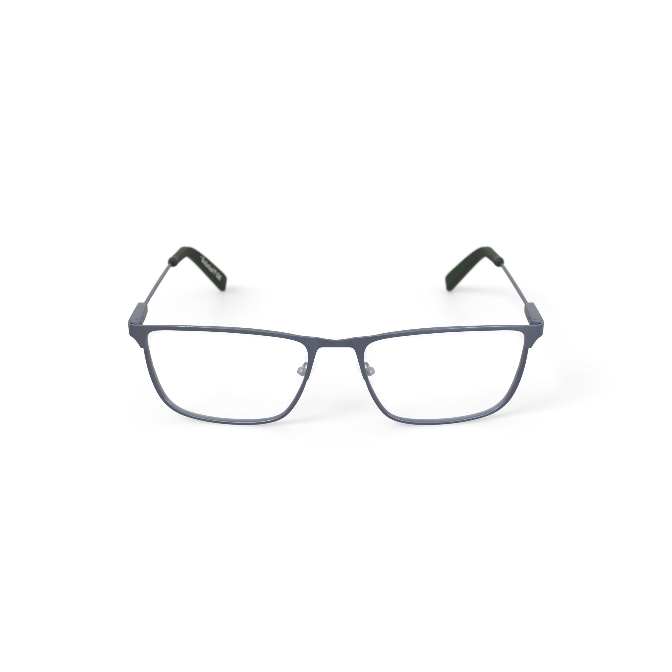 Timberland Men's TB1812-1 Square Prescription Eyeglasses with Case, Gunmetal