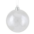 thumbnail image 2 of 2.75" Shiny Clear Shatterproof Christmas Ball Ornament (70mm), 2 of 4