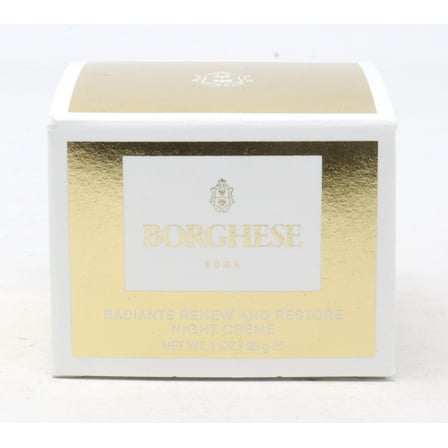 Borghese Radiante Renew & Restore Night Crme 1 oz  Hydrating Face Moisturizer