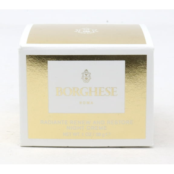 Borghese Radiante Renew & Restore Night Crme 1 oz  Hydrating Face Moisturizer