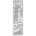thumbnail image 2 of SAFAVIEH Manhattan Atanas Abstract Area Rug, Grey/Ivory, 9' x 12', 2 of 10