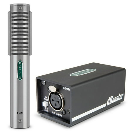 Royer R-121 Ribbon Microphone & dBooster Combo