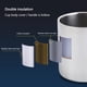 thumbnail image 2 of Taza de acero inoxidable 300ml Bebida al aire libre Taza de té Camping Drinkware Café Sywqhk Para Estrenar, 2 of 5