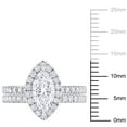 thumbnail image 2 of Created Forever Women's 1 1/3 CT Lab Created Diamond 14K White Gold Bridal Ring Set (G-H, VS1-VS2), 2 of 9