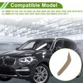 thumbnail image 3 of Cubierta de tirador de panel de puerta del lado del pasajero delantero y del lado del pasajero trasero para BMW X3 F25 2010-2016 Beige ABS PC 1 Pc, 3 of 6