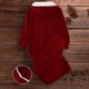 thumbnail image 5 of HongQid Womens 2 Piece Sweatsuit Set Sherpa Winter Coats Fleece Zip Up Jackets Warm Plush Hooded Plus Size Winter Coats Oversized Fuzzy Jackets with Pants, 5 of 9