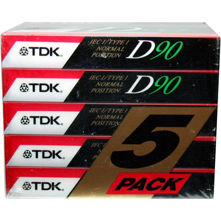 TDK D90 High outlet Output cassette tapes