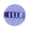 A004- Purple, variant on Shower Scrubber, Shower Scrub Brush for Deep Exfoliation, Small 5-Inch Diameter Scrub Brush, Bathroom Brush for Tub Surfaces, Round Skin-Friendly Body Exfoliator That Gently