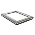 thumbnail image 2 of Hubbell SA3084 Aluminum 2 Gang Carpet Flange Scrubshield Rectangular, 2 of 3