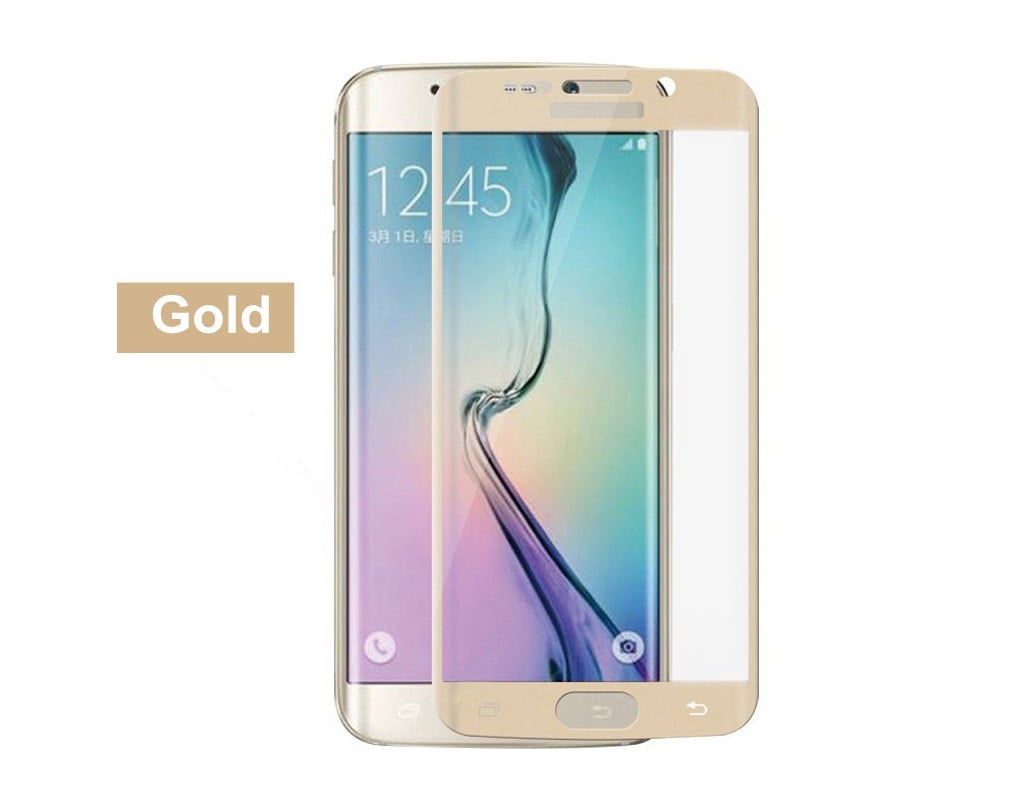 full curved tempered glass for samsung galaxy s6 edge walmart com