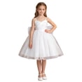 thumbnail image 4 of Rhuody Girls' Dresses Sleeveless Flower Girl Dress Style Formal Party Gown With Satin Bodice And Skirt Adorable Playsuit, 4 of 9