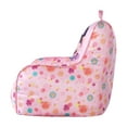 thumbnail image 4 of Disney Minnie Mouse Toddler Bean Bag Chair, Pink, Polyester, 4 of 7
