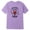 Purple, variant on Girls Graphic T-Shirt Demogorgon Print Short Sleeve Tee Breathable Soft Casua Top For Everyday Play And School Comfortable Fit Youth Apparel