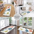 thumbnail image 6 of Yayeee Runner Rug for Bedroom 2'x6' Machine Washable Hallway Non Slip Mat, Dinosaur Pattern, 6 of 8