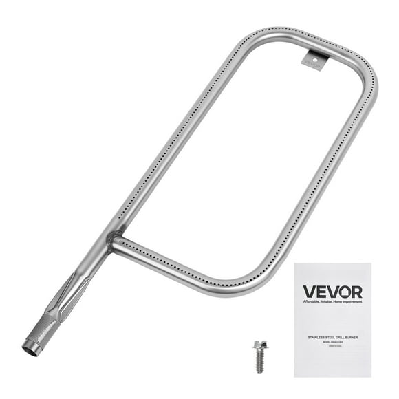 VEVOR Grill Burner Tube for Weber Q200, Q220, Q2000, Q2200, Q2400, 20.5 inch 304 Stainless Steel Tube Burner