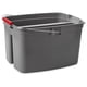thumbnail image 3 of CUBETA DOBLE DE PLASTICO RUBBERMAID MODELO FG262888GRAY CAPACIDAD DE 18 LTS COLOR GRIS, 3 of 3