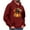 Wine, variant on VBTAPA Fall Pumpkin Sweatshirt for Men 2026 Thanksgiving Hoodie Funny Turkey Print Long Sleeve Drawstring Hooded Sweatshirt Loose Casual Kangaroo Pocket Hoodies Black M