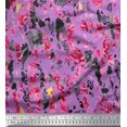 thumbnail image 1 of Soimoi Poly Georgette Fabric Animal Skin Texture Decor Fabric Printed Yard 42 Inch Wide, 1 of 3