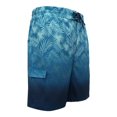 thumbnail image 3 of Traje de Baño Op Talla CH con Degradado y Palmeras Azul Rey, 3 of 4